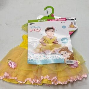 Disguise Yellow Baby Dress with Pink Details